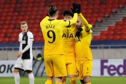 百家乐官网-【欧联杯】孙兴慜贝尔小卢卡斯破门 热刺4比1客场胜